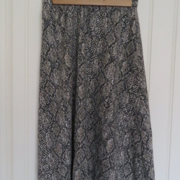 ZARA Marled Print SKIRT Elastic Waist Small (K321) - Picture 1 of 7